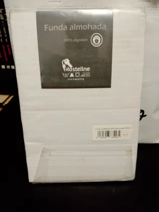 Funda Almohada pack 2 Hosteline para cama 150cm