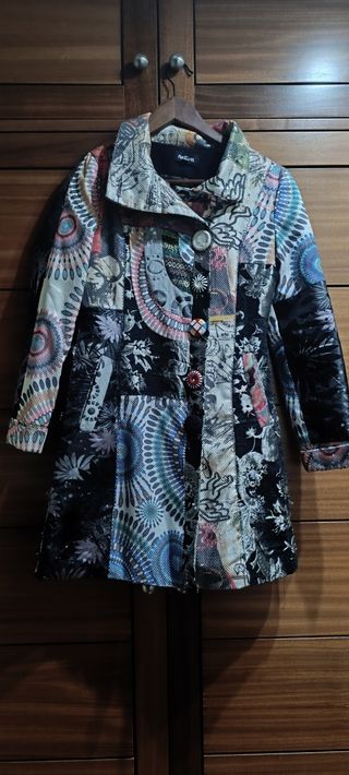Chaqueta vintage multicolor