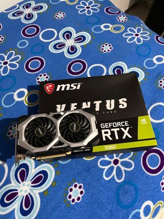 MSI RTX 2060 6GB OC Tarjeta Gráfica