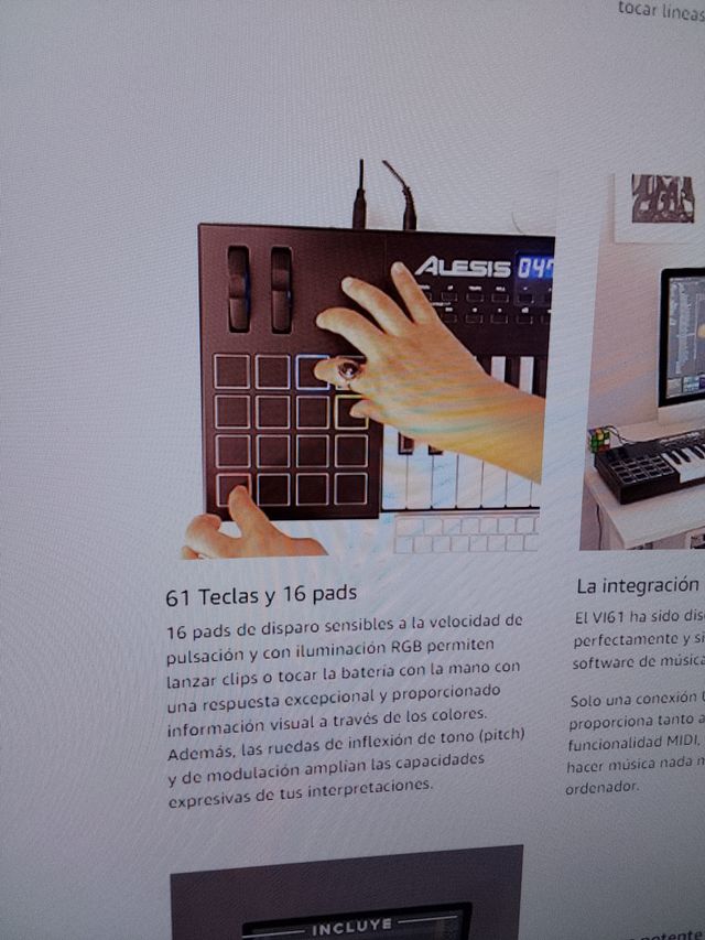 Nuevo PADS ALESIS TECLADO