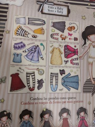 Rubi Santoro Gorjuss Vestir Muñeca