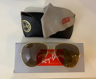 Gafas de sol Ray-Ban Aviator Marrón/Dorado