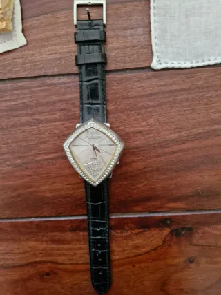 Orologio Guess Donna Argento Nero