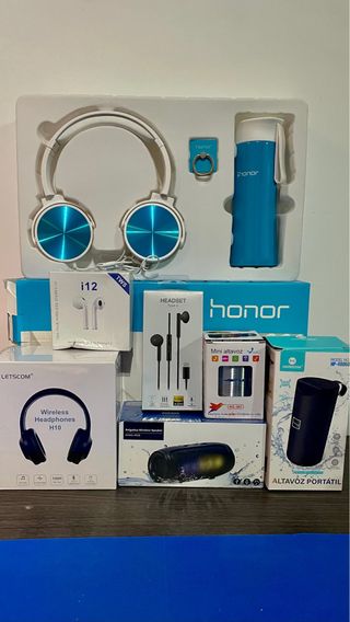 Honor, Hopecom, Letscom: Auriculares y altavoces