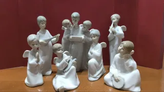 Belén Nacimiento porcelana Lladró y Nao completo