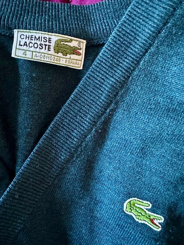 Rebeca Lacoste Azul Talla 4