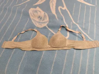 Sujetador de lactancia gris