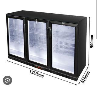 Mesa Bar Refrigerada 320L