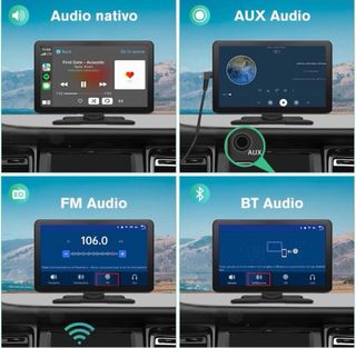 Pantalla Awesafe 9 Android Carplay Nueva