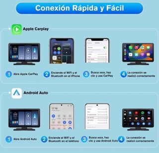 Pantalla Awesafe 9 Android Carplay Nueva