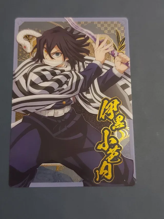 Carta Obanai Iguro Kimetsu no Yaiba
