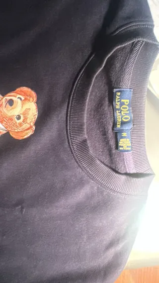 Sudadera Polo Ralph Lauren Oso Azul