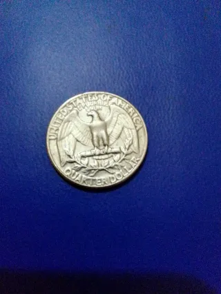 Moneda 1/4 Dollar 1966