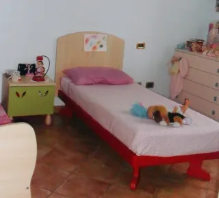 Lettino design TATI trasformabile + armadio