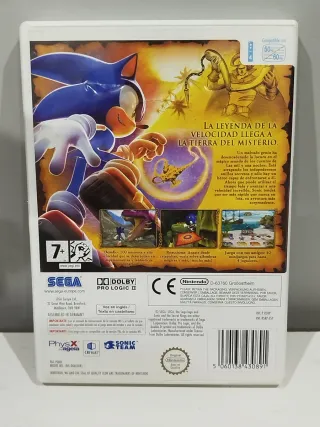 Sonic y los Anillos Secretos Wii