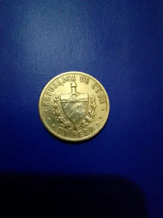Moneda Republica de Cuba 1986