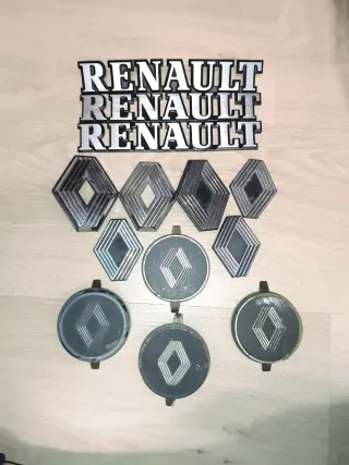 Insignias anagramas tapas de llanta Logos Renault