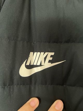 Chaleco Nike Negro con Capucha