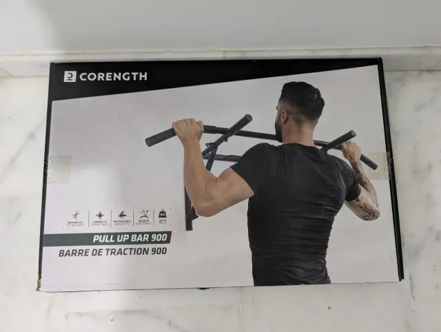 Barra de dominadas CORENGTH negra
