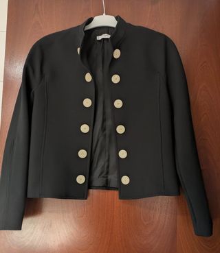 Americana MANGO Vestir Negra