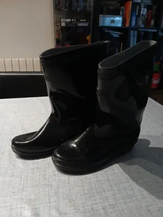 Botas de agua negras