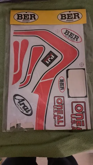 Set adesivi caschi BER Arai PJ1 ONEAL