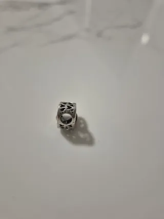 Pandora Charm Corazón Entrelazado Plata