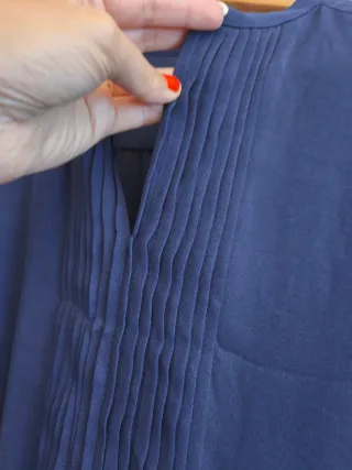 Vestido azul Zara
