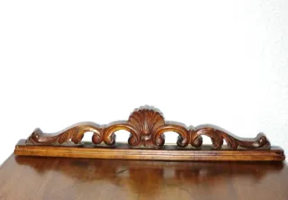 Mesita de noche vintage madera