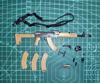 AK47 E&S 1/6 Escala Accesorios