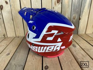 ANSWER RACING T-2XL AR1 RED/RFX/WHITE 