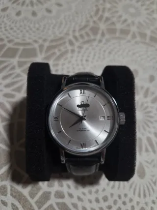 De Ville Reloj Plata y Negro