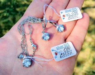 Conjunto Plata 925 con Circonitas