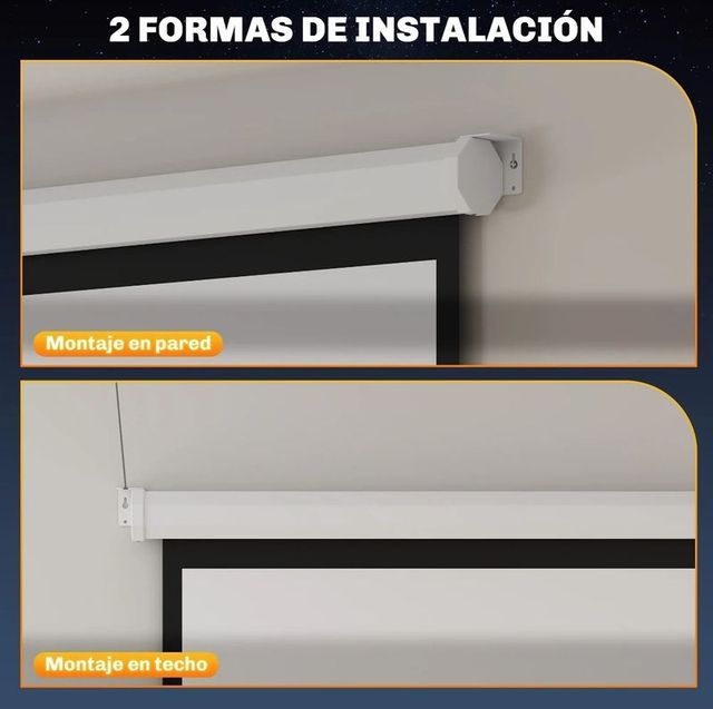 Pantalla proyector 84 pulgadas