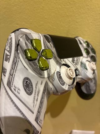 Mando PS4 Pro personalizado billetes 100