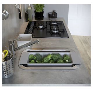 Encimera IKEA Ekbacken Cemento Claro 186cm