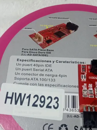 Adaptador IDE/SATA CL-Link para discos duros