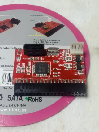 Adaptador IDE/SATA CL-Link para discos duros