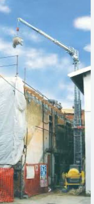 Grúa de alquiler sin proyecto