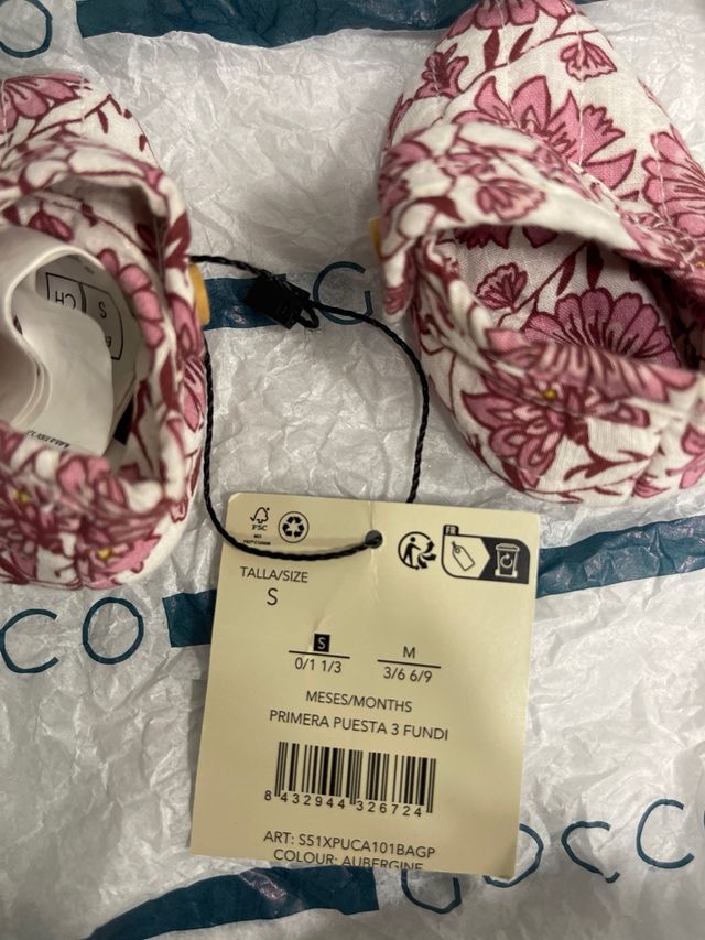 Zapatitos bebé primera puesta. Marca Gocco