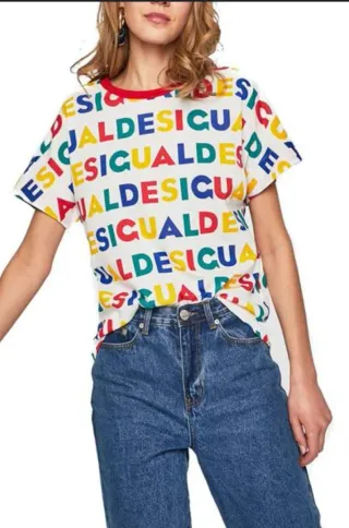 Camiseta Desigual Multicolor Talla M