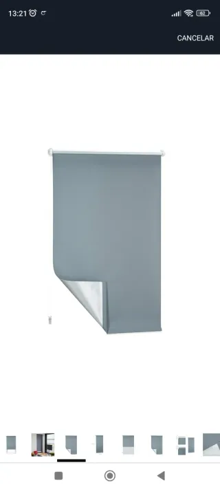 Estor Thermorrollo 70x160 Gris