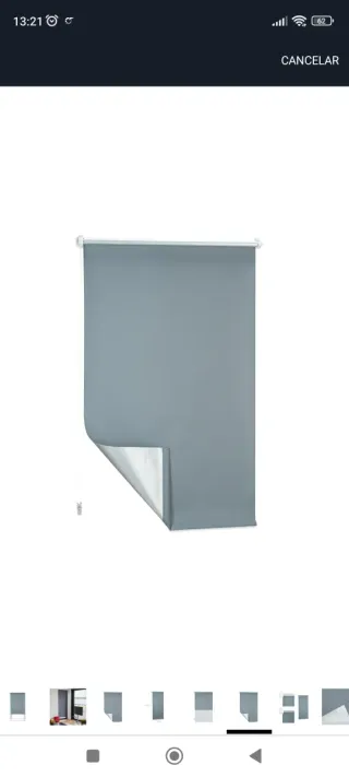 Estor Thermorrollo 70x160 Gris