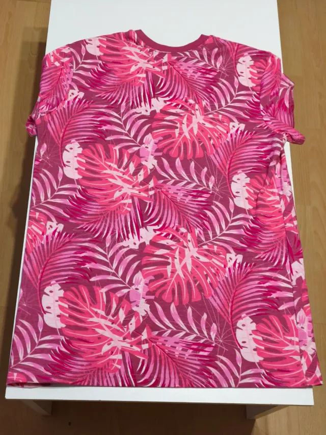 Camiseta Hot Tuna Estampada Floral Talla S