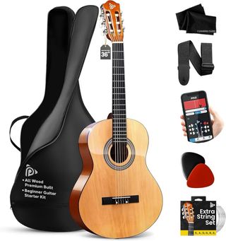 Kit Guitarra Acústica Pyle Principiante 36