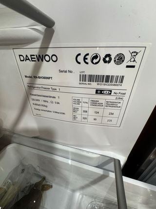 Nevera Daewoo RN-BH360NPT
