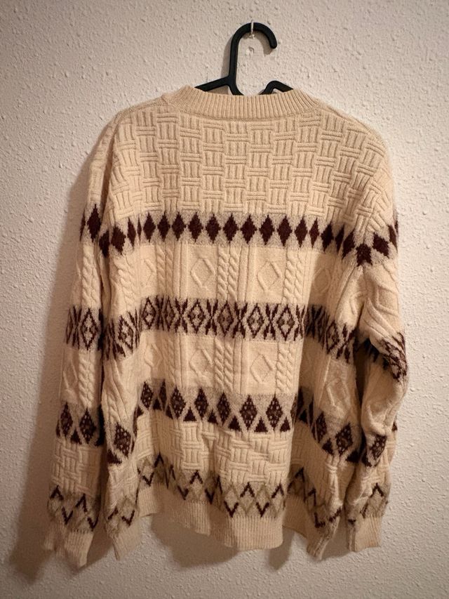 Jersey Beige y Marrón