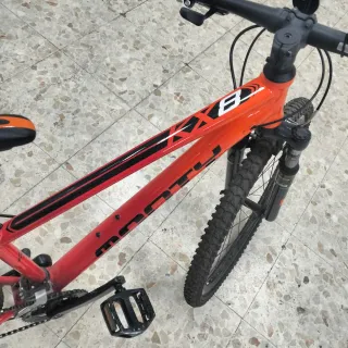 Bicicleta Monty KX8 Roja/Naranja