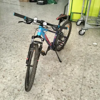 Bicicleta Monty KX8 Azul/Rojo