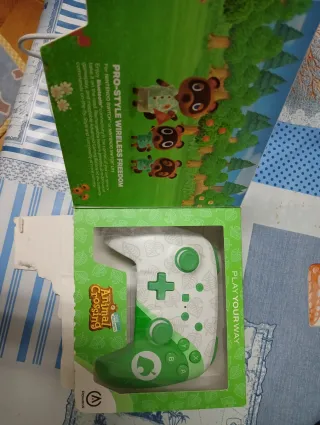 Mando Nintendo pro Switch Animal Crossing
